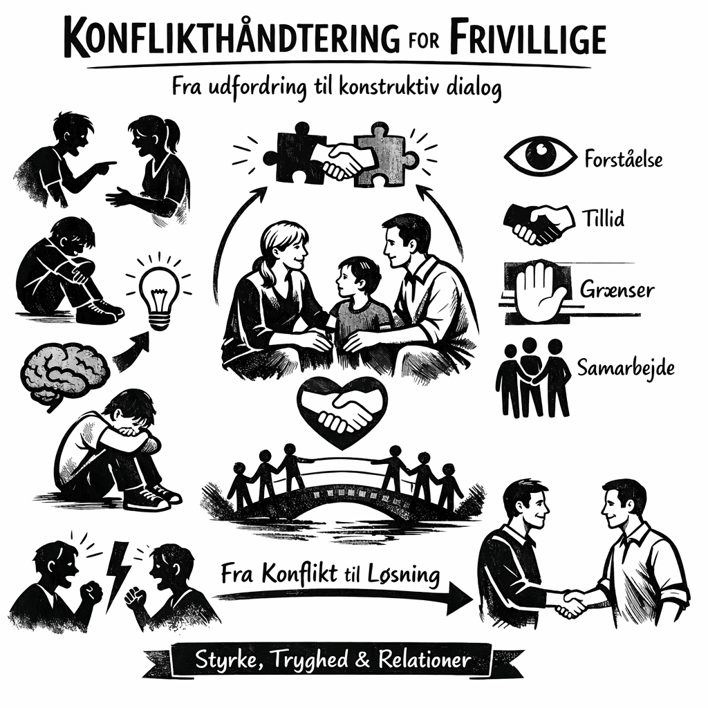Konflikthåndtering for frivillige – Fra udfordring til konstruktiv dialog