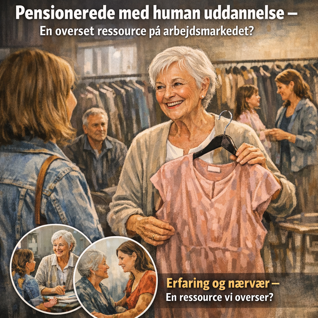 Humanistisk uddannede pensionister - en overset ressource på arbejdsmarkedet