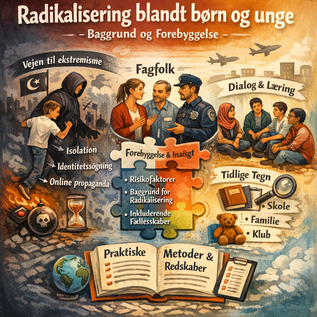 Radikalisering blandt børn og unge – baggrund og forebyggelse