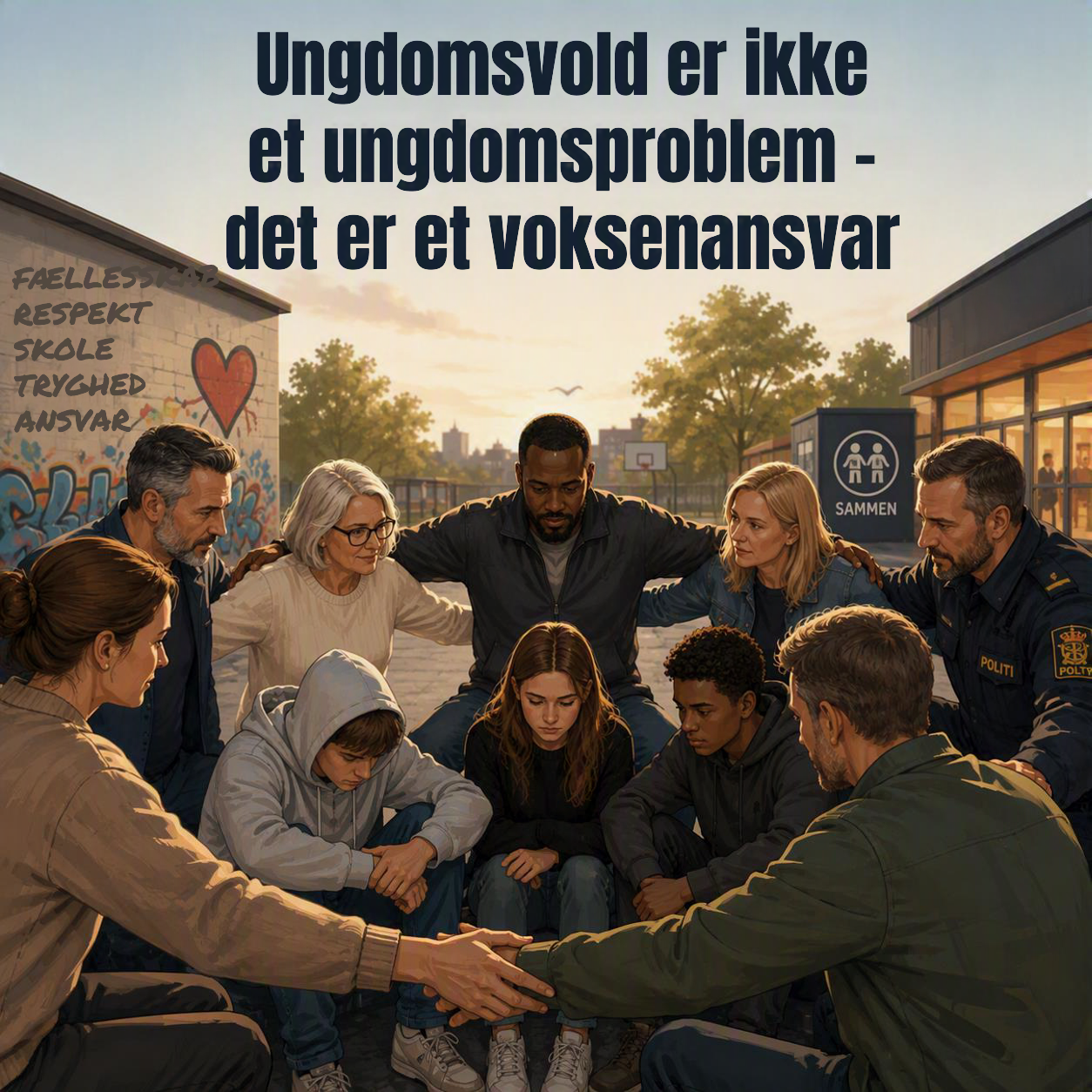 Ungdomsvold er ikke et ungdomsproblem – det er et voksenansvar